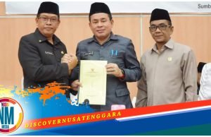 Empat Ranperda Pemda Sumbawa Tahun 2023 Diparipurnakan