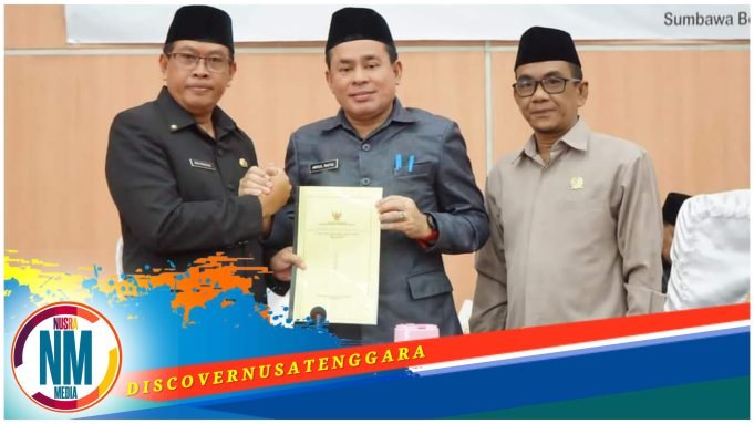 Empat Ranperda Pemda Sumbawa Tahun 2023 Diparipurnakan