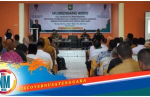 Pemda Sumbawa Laksanakan Musrenbang Sumbawa MAS Berkelanjutan