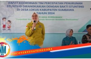 Wabup Sumbawa Tegaskan Pemberian ASI dan Pola Asuh Penting Dalam Pencegahan Stunting