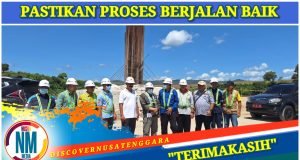 Bupati Tinjau Lokasi Pembangunan Lanjutan Jalan Samota