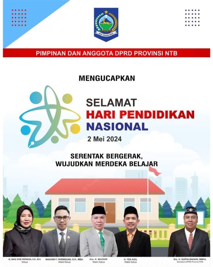 KELUARGA BESAR DPRD NTB : SELAMAT HARDIKNAS 2024
