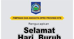 KELUARGA BESAR DPRD NTB : SELAMAT HARI BURUH 2024