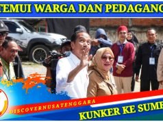 Presiden Jokowi Kunjungi Pasar Seketeng