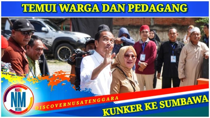 Presiden Jokowi Kunjungi Pasar Seketeng