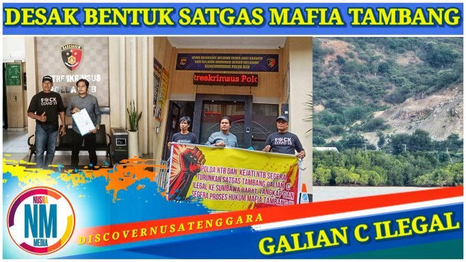 Kuasa Hukum GMAK Laporkan Dugaan Tindak Pidana di Bidang Pertambangan (Ilegal Mining) di KSB