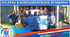 Puluhan Tenaga Terampil Sumbawa Berangkat Kerja ke Arab Saudi