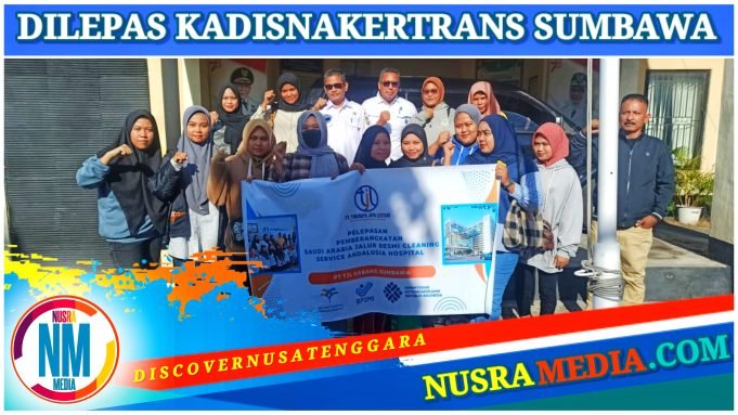 Puluhan Tenaga Terampil Sumbawa Berangkat Kerja ke Arab Saudi