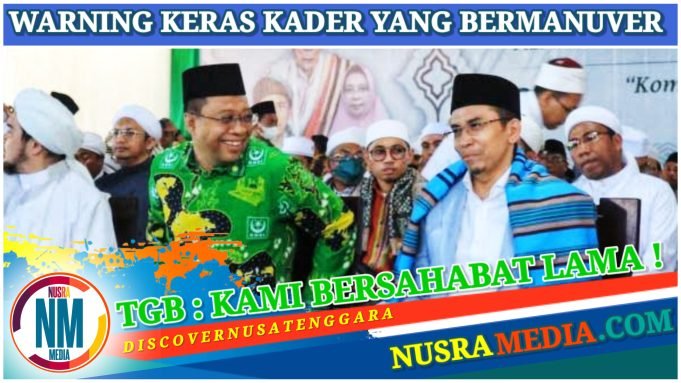 NWDI Tak Dukung Rohmi-Firin, TGB Tegaskan Hanya Dukung Zul-Rohmi Jilid II