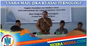 Disnakertrans NTB Gelar Pelatihan Produktivitas