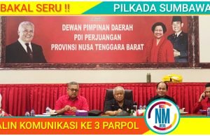 PDIP Siap Tegak Lurus Menangkan Sahril-Sudirman di Pilkada Sumbawa