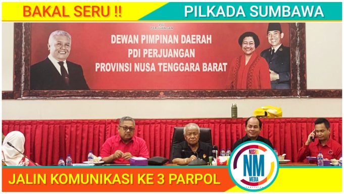 PDIP Siap Tegak Lurus Menangkan Sahril-Sudirman di Pilkada Sumbawa