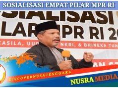 Johan Gelar Sosialisasi Empat Pilar MPR di Sumbawa