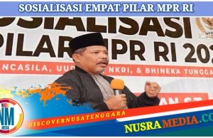 Johan Gelar Sosialisasi Empat Pilar MPR di Sumbawa