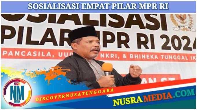 Johan Gelar Sosialisasi Empat Pilar MPR di Sumbawa