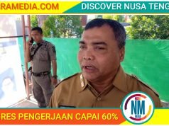 Pengerjaan Dermaga Apung Desa Labuhan Jambu Dikebut