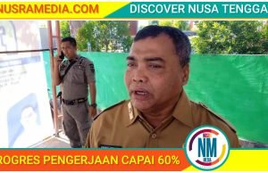 Pengerjaan Dermaga Apung Desa Labuhan Jambu Dikebut