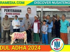 Rannya dan HBK Peduli Serahkan Hewan Kurban untuk Masyarakat Pulau Lombok