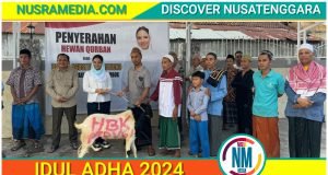 Rannya dan HBK Peduli Serahkan Hewan Kurban untuk Masyarakat Pulau Lombok