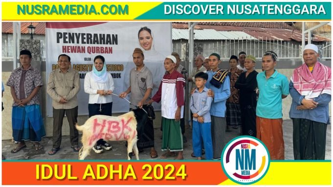 Rannya dan HBK Peduli Serahkan Hewan Kurban untuk Masyarakat Pulau Lombok