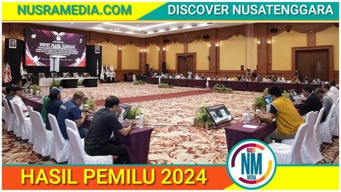 KPU Tetapkan Perolehan Kursi dan Caleg DPRD NTB Terpilih Periode 2024-2029