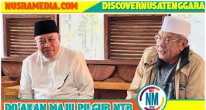 Lalu Gita Ariadi Silaturrahim ke Tuan Guru Bodak