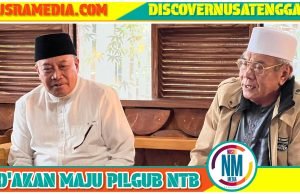 Lalu Gita Ariadi Silaturrahim ke Tuan Guru Bodak