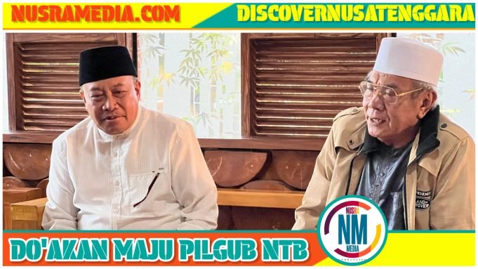 Lalu Gita Ariadi Silaturrahim ke Tuan Guru Bodak
