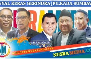 Sambut Baik Ajakan PKB Dukung Jarot-Budi, Gerindra NTB : Oh Ya, Kenapa Tidak !