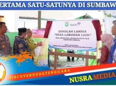 Sekolah Lansia Desa Labuhan Ijuk Diresmikan