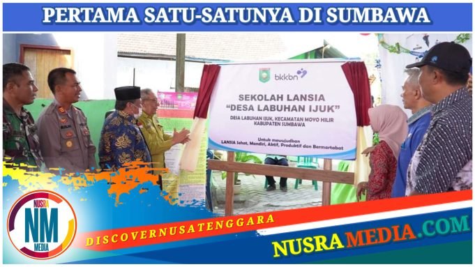 Sekolah Lansia Desa Labuhan Ijuk Diresmikan