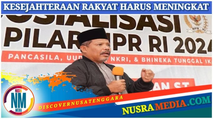 Johan Rosihan Kembali Gelar Sosialisasi 4 Pilar MPR di Sumbawa
