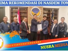Pilkada Sumbawa 2024 : NasDem Usung Jarot-Ansori, Ini Pertimbangannya..