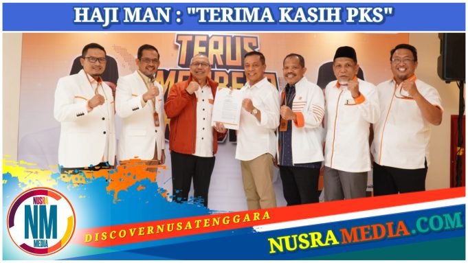 Rahman H Abidin Terima SK DPP PKS Untuk Pilkada Kota Bima