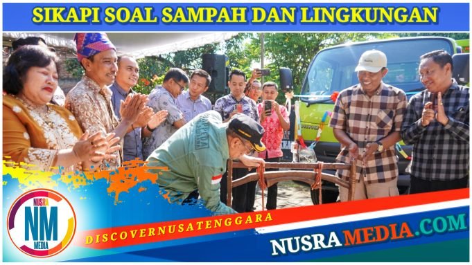 Hadirkan Truk Sampah, Bupati Apresiasi Kepala Desa Langam