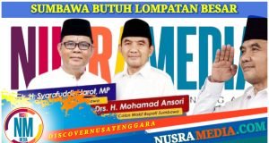 Berpasangan dengan Jarot, Ansori Beberkan Alasan Maju Bertarung di Pilkada Sumbawa