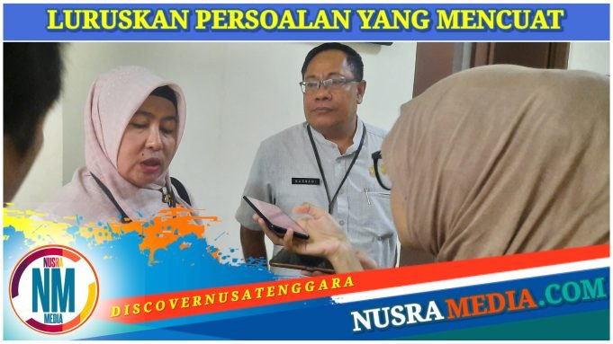Plh Kepala Dinas PUPR NTB Angkat Bicara