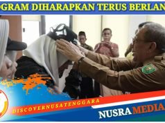 Bupati Sumbawa Lepas Siswa Peraih Beasiswa ke SMK Unggulan di Indonesia