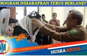 Bupati Sumbawa Lepas Siswa Peraih Beasiswa ke SMK Unggulan di Indonesia