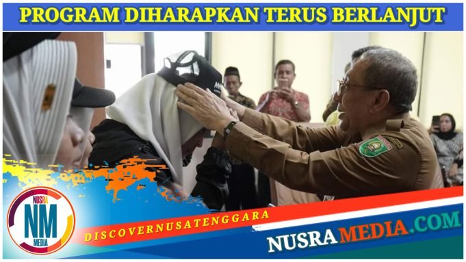 Bupati Sumbawa Lepas Siswa Peraih Beasiswa ke SMK Unggulan di Indonesia