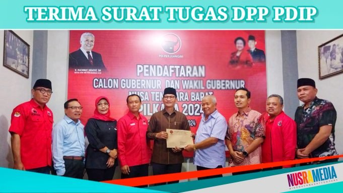 PDIP Dukung Mohan Roliskana di Pilkada Kota Mataram