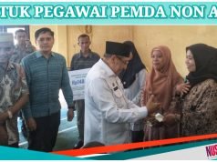 Bupati Sumbawa Serahkan Santunan JKK