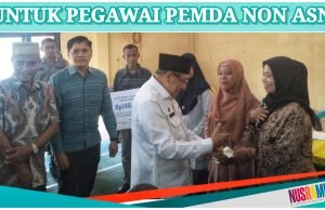 Bupati Sumbawa Serahkan Santunan JKK