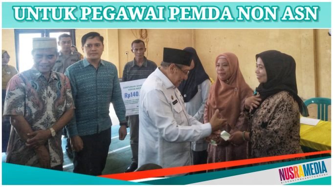 Bupati Sumbawa Serahkan Santunan JKK