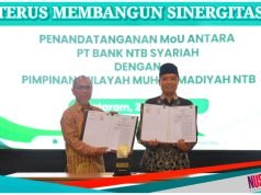 Bank NTB Syariah Teken MoU dengan PW Muhammadiyah NTB