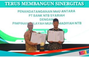 Bank NTB Syariah Teken MoU dengan PW Muhammadiyah NTB