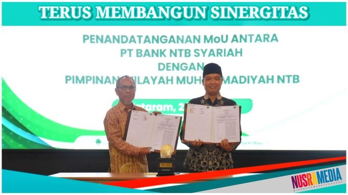 Bank NTB Syariah Teken MoU dengan PW Muhammadiyah NTB