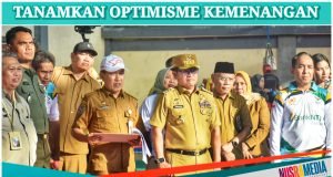 Didampingi Ketum KONI NTB, Pj Gubernur Dongkrak Semangat Para Atlet di Pelatda