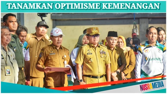 Didampingi Ketum KONI NTB, Pj Gubernur Dongkrak Semangat Para Atlet di Pelatda