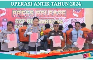 Polres Sumbawa Ungkap 15 Kasus dengan 17 Tersangka